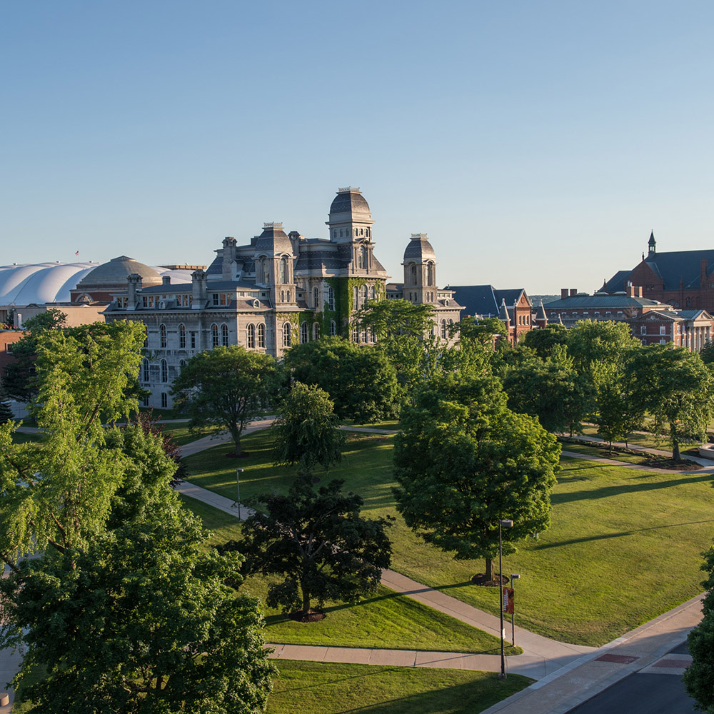 Syracuse University campus where Institute for Veterans and Military Families resides. Syracuse University campus where Institute for Veterans and Military Families resides.