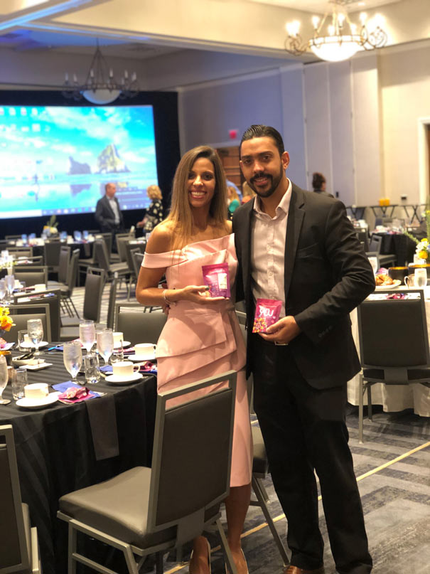 Massiel Villanueva and her brother Fernando